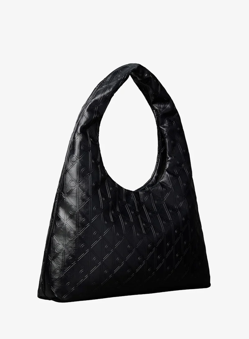 CALVIN KLEIN Puffer Emblem Logo Shoulder Bag